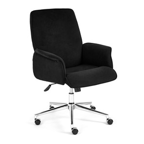 Кресло компьютерное YORK флок, черный, арт.13559 в Перми