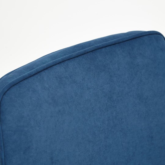 Кресло YORK флок, синий, арт.13862 в Перми - изображение 5