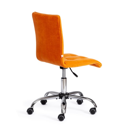 Кресло ZERO флок, оранжевый, арт.13499 в Перми - изображение 2