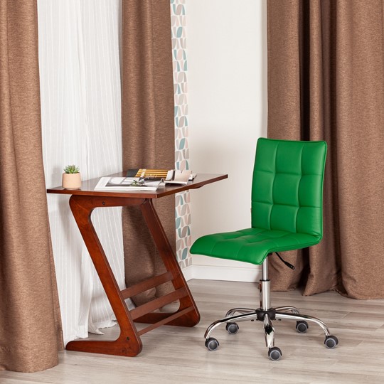 Компьютерное кресло ZERO кож/зам, зеленый, арт.12855 в Перми - изображение 10