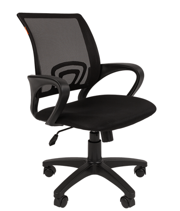 Офисное кресло CHAIRMAN 696 black Сетчатый акрил DW62 черный в Соликамске - изображение