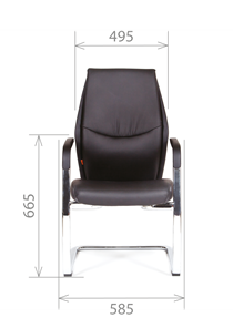 Офисное кресло CHAIRMAN Vista V Экокожа премиум коричневая (vista) в Чайковском - предосмотр 1