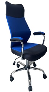 Кресло для компьютера C168 синий в Березниках