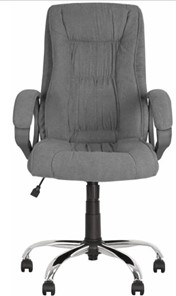 Офисное кресло ELLY (CHR68) ткань SORO-93, серая в Перми
