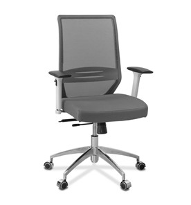 Офисное кресло Aero lux, сетка/ткань TW / серая/серая TW в Перми