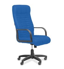 Кресло в офис Атлант, ткань TW / синяя в Перми