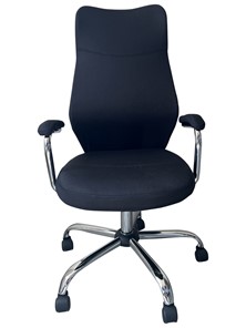 Кресло офисное C168 черный в Чайковском