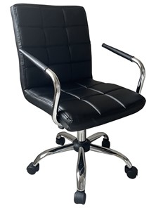Кресло офисное C8545  BLACK (чёрный) в Березниках