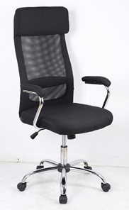 Офисное кресло VASSA BLACK (чёрный) в Чайковском