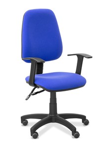 Кресло для персонала Эльза Т, ткань Colori / синяя в Перми - предосмотр