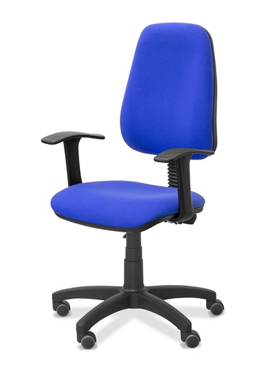 Кресло для персонала Эльза Т, ткань Colori / синяя в Перми - изображение 4