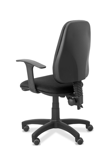 Офисное кресло для персонала Эльза Т, ткань TW / черная в Перми - изображение 1