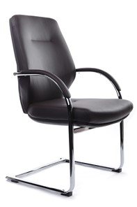 Кресло для офиса Alonzo-CF (С1711), темно-коричневый в Кунгуре