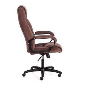 Кресло офисное BERGAMO (22) флок, коричневый, 6 арт.19360 в Перми - предосмотр 1