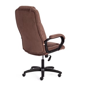 Кресло офисное BERGAMO (22) флок, коричневый, 6 арт.19360 в Перми - предосмотр 2