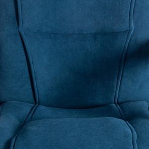 Кресло офисное BERGAMO (22) флок, синий, 32 арт.19363 в Перми - предосмотр 7