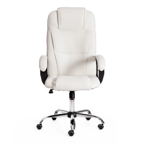 Кресло офисное BERGAMO Хром (22) кож/зам, белый, арт.19400 в Перми - предосмотр 4