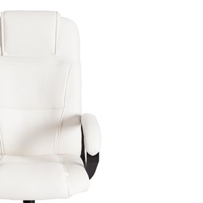 Кресло офисное BERGAMO Хром (22) кож/зам, белый, арт.19400 в Перми - предосмотр 5
