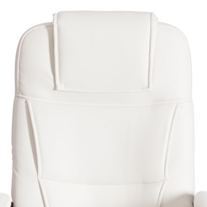 Кресло офисное BERGAMO Хром (22) кож/зам, белый, арт.19400 в Перми - предосмотр 6