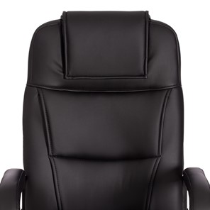 Кресло компьютерное BERGAMO Хром (22) кож/зам, черный, арт.19370 в Перми - предосмотр 6