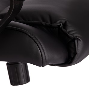 Кресло компьютерное BERGAMO Хром (22) кож/зам, черный, арт.19370 в Перми - предосмотр 9
