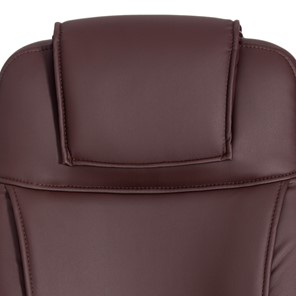 Компьютерное кресло BERGAMO Хром (22) кож/зам, коричневый, арт.19369 в Перми - предосмотр 7