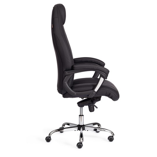 Кресло офисное BOSS Lux, кож/зам, черный, арт.21151 в Соликамске - изображение 1