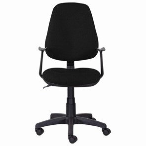 Кресло в офис Brabix Comfort MG-321, регулируемая эргономичная спинка, ткань, черное в Перми - предосмотр 4