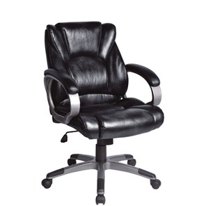 Компьютерное кресло BRABIX "Eldorado EX-504", экокожа, черное, 530874 в Перми - предосмотр