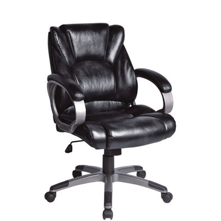 Компьютерное кресло BRABIX "Eldorado EX-504", экокожа, черное, 530874 в Кунгуре - изображение