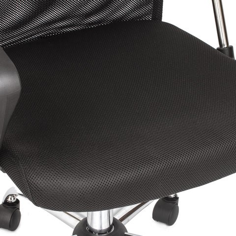 Кресло BRABIX "Flash MG-302", с подлокотниками, хром, черное, 530867 в Кунгуре - изображение 12