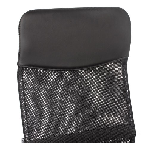 Кресло BRABIX "Flash MG-302", с подлокотниками, хром, черное, 530867 в Кунгуре - изображение 7