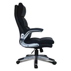 Компьютерное кресло BRABIX "Fregat EX-510", рециклированная кожа, черное, 530863 в Перми - предосмотр 2