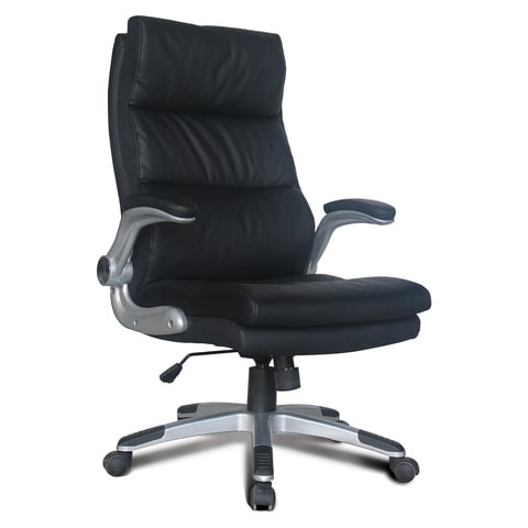 Компьютерное кресло BRABIX "Fregat EX-510", рециклированная кожа, черное, 530863 в Перми - изображение 3