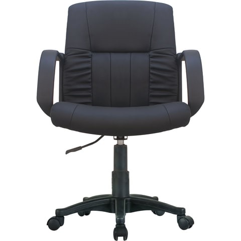 Кресло офисное BRABIX "Hit MG-300", с подлокотниками, экокожа, черное, 530864 в Кунгуре - изображение 3