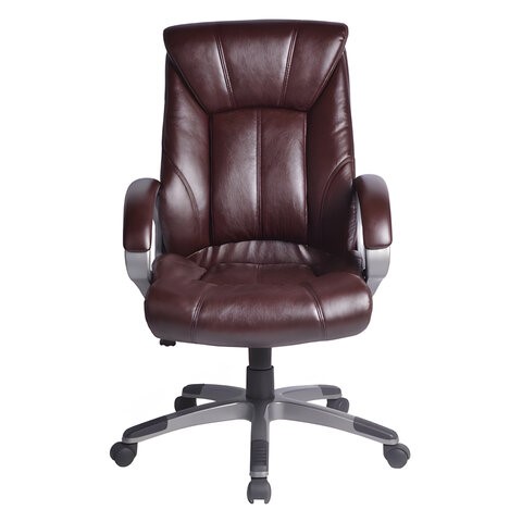 Офисное кресло BRABIX "Maestro EX-506", экокожа, коричневое, 530878 в Перми - изображение 2