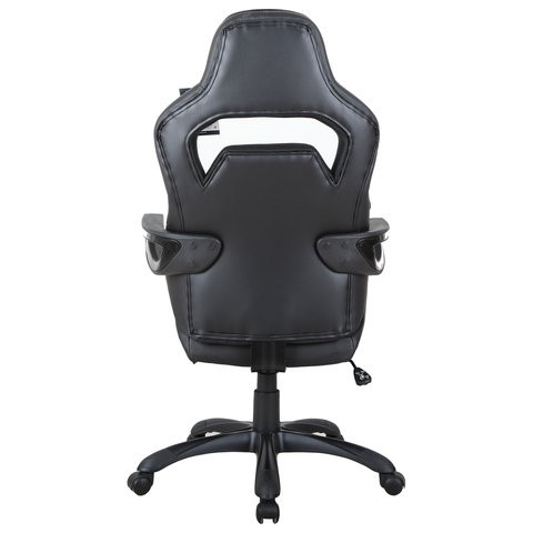 Офисное кресло Brabix Nitro GM-001 (ткань, экокожа, черное) 531817 в Перми - изображение 6