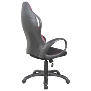 Офисное кресло Brabix Premium Force EX-516 (ткань, черное/вставки красные) 531571 в Перми - предосмотр 3