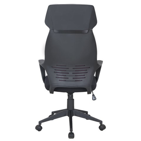 Компьютерное кресло Brabix Premium Galaxy EX-519 (ткань, черное/терракотовое) 531570 в Кунгуре - изображение 4