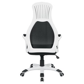 Компьютерное кресло Brabix Premium Genesis EX-517 (пластик белый, ткань/экокожа/сетка черная) 531573 в Березниках - предосмотр 4