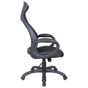 Компьютерное кресло Brabix Premium Genesis EX-517 (пластик черный, ткань/экокожа/сетка черная)   531574 в Березниках - предосмотр 2
