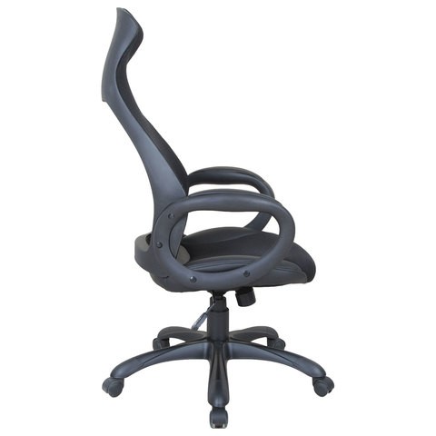 Компьютерное кресло Brabix Premium Genesis EX-517 (пластик черный, ткань/экокожа/сетка черная)   531574 в Березниках - изображение 2