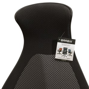 Компьютерное кресло Brabix Premium Genesis EX-517 (пластик черный, ткань/экокожа/сетка черная)   531574 в Березниках - предосмотр 9
