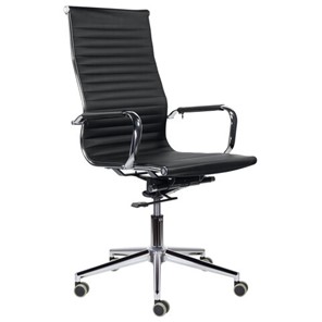 Кресло офисное BRABIX PREMIUM "Intense EX-531", экокожа, хром, черное, 532540 в Перми