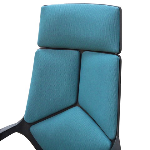 Кресло компьютерное Brabix Premium Prime EX-515 (ткань, голубое) 531568 в Перми - изображение 5