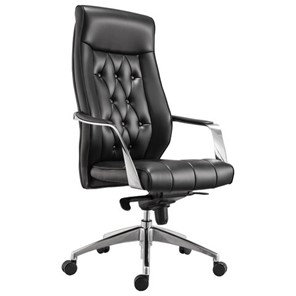 Кресло офисное BRABIX PREMIUM "Sonata EX-754", мультиблок, алюминий, экокожа, черное, 532491 в Перми - предосмотр