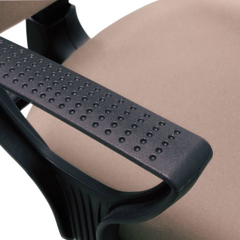 Кресло офисное Brabix Prestige Ergo MG-311 (регулируемая эргономичная спинка, ткань, черно-синее) 531876 в Перми - изображение 3