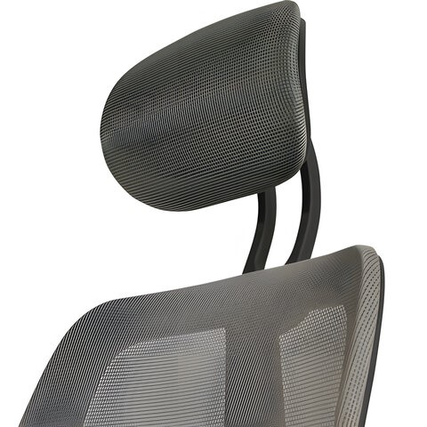 Кресло BRABIX "Saturn ER-400", с подголовником, комбинированное, черное/серое, 530871 в Перми - изображение 5