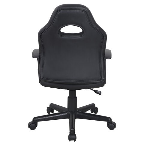 Кресло офисное BRABIX "Spark GM-201", экокожа, черное/серое, 532504 в Перми - изображение 3