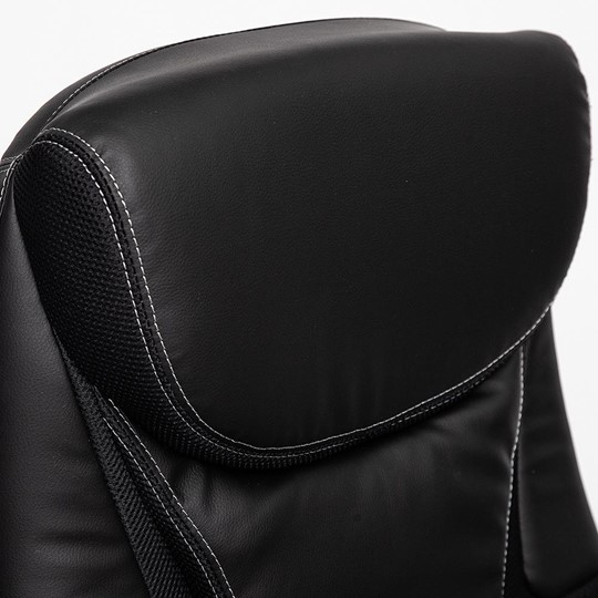 Кресло CAMBRIDGE кож/зам/ткань, черный/черный , 36-6/11 арт.12756 в Перми - изображение 10